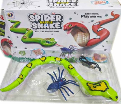 Șarpe Robot Electric cu Încărcare USB și Păianjen | image