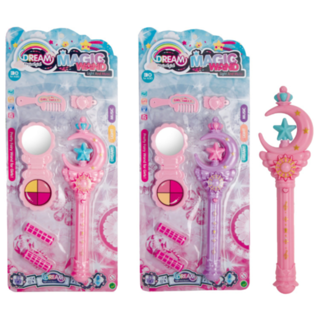 Baghetă Magică cu Sunete și Lumină Dream pentru Fetițe