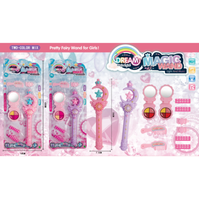 Baghetă Magică cu Sunete și Lumină Dream pentru Fetițe