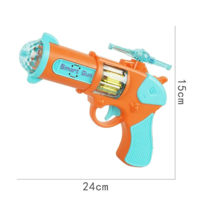 Pistol Smart Gun cu lumini și muzică
