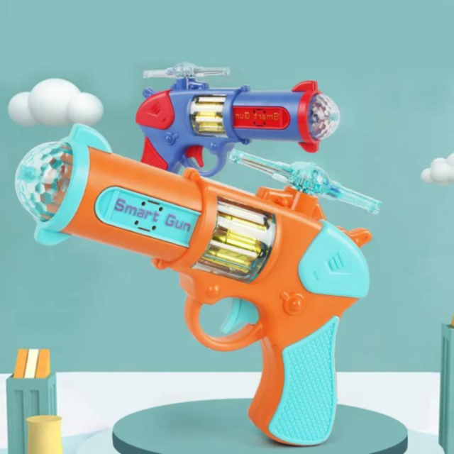 Pistol Smart Gun cu lumini și muzică