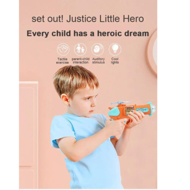 Pistol Smart Gun cu lumini și muzică