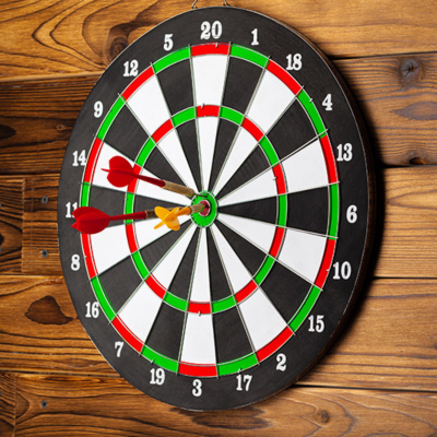 Tablă de Darts cu Față Dublă și 6 Săgeți – Distracție și Precizie | image