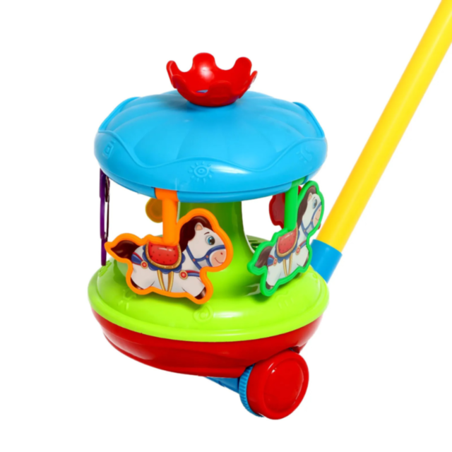 Carusel Magic cu Mâner pentru Copii