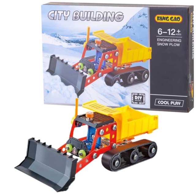 Set de Construcție Metalic "Camionul de Deszăpezire" 110 piese