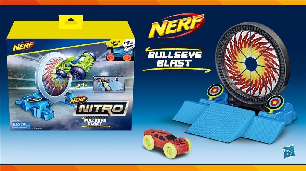 Nerf Nitro Maşina Cascador: Bullseye Blast