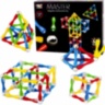 Set de Construcție Magnetic 124 Piese 