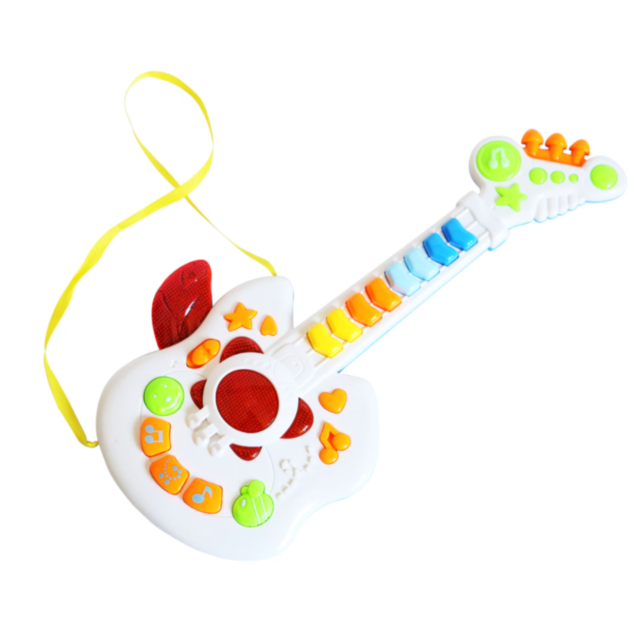 Chitară Rock Muzicală cu Lumini și Sunete pentru Copii