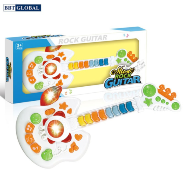 Chitară Rock Muzicală cu Lumini și Sunete pentru Copii