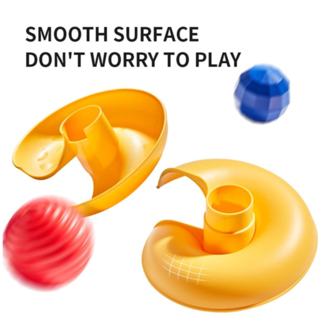 Jucărie Pista cu Spirala Broasca și Bile Colorate