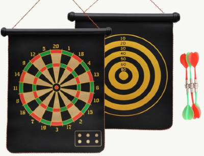 Tablă de Darts Magnetică cu 6 Săgeți – Joc de Precizie pentru Copii și Adulți | image