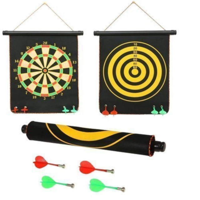 Tablă de Darts Magnetică cu 6 Săgeți – Joc de Precizie pentru Copii și Adulți