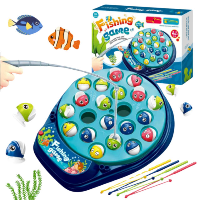 Joc Interactiv de Pescuit – Distracție pentru 2-4 Jucători