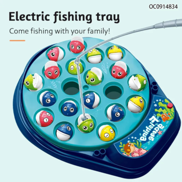 Joc Interactiv de Pescuit – Distracție pentru 2-4 Jucători