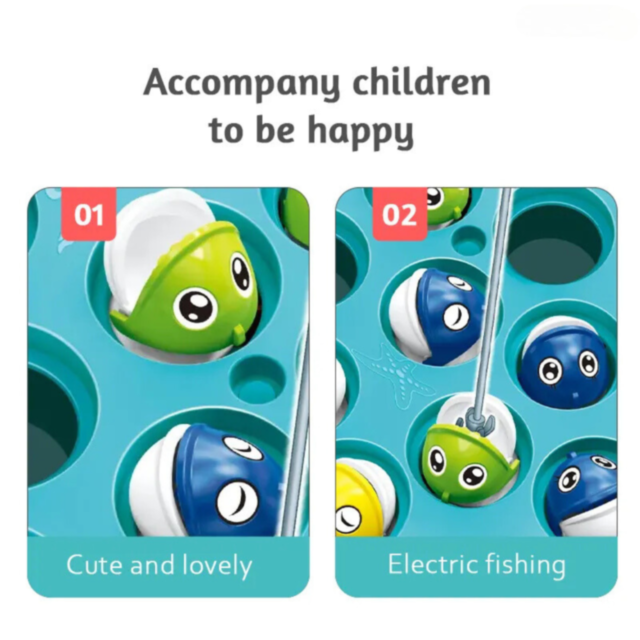 Joc Interactiv de Pescuit – Distracție pentru 2-4 Jucători