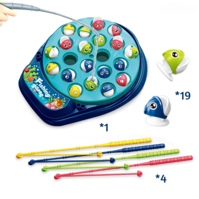 Joc Interactiv de Pescuit – Distracție pentru 2-4 Jucători