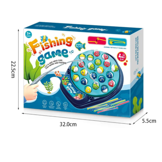 Joc Interactiv de Pescuit – Distracție pentru 2-4 Jucători