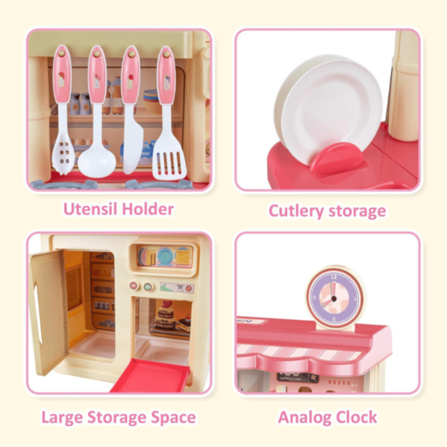 Set de Bucătărie pentru Copii – Joc Imersiv de Gătit 