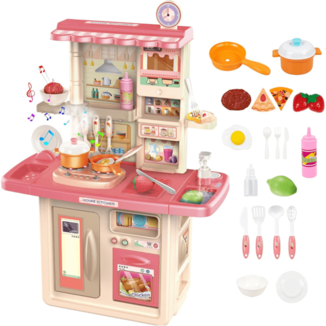 Set de Bucătărie pentru Copii – Joc Imersiv de Gătit 