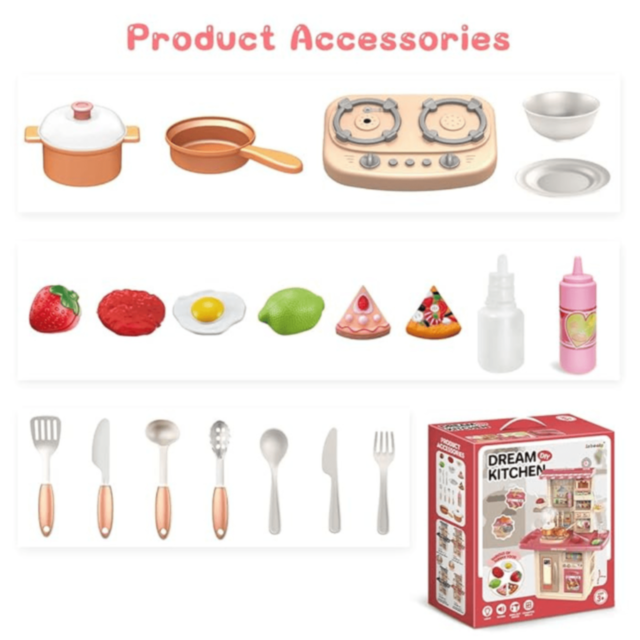 Set de Bucătărie pentru Copii – Joc Imersiv de Gătit 