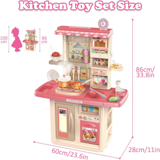 Set de Bucătărie pentru Copii – Joc Imersiv de Gătit 
