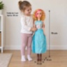 Păpușă mare Lovely Girl cu muzică, de 76 cm