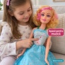 Păpușă mare Lovely Girl cu muzică, de 76 cm
