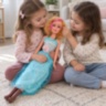 Păpușă mare Lovely Girl cu muzică, de 76 cm