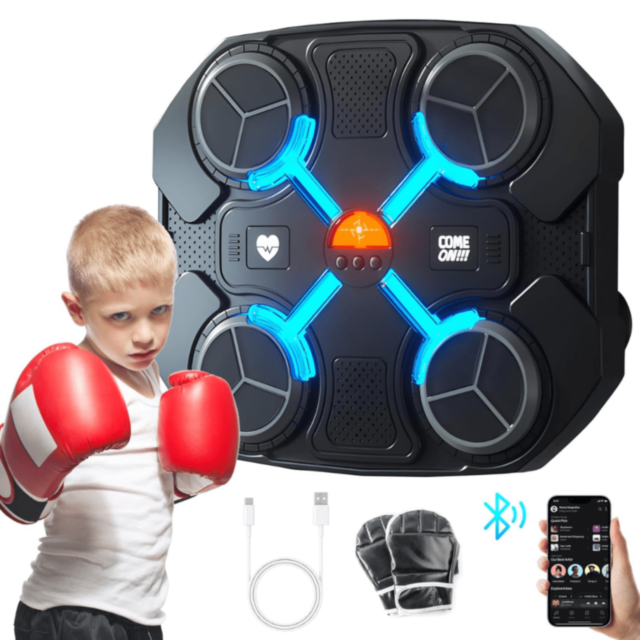 Panou Interactiv de Box cu Lumină și Muzică 