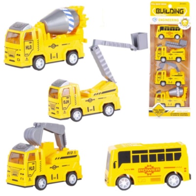 Set 4 Mașini de Construcție | image