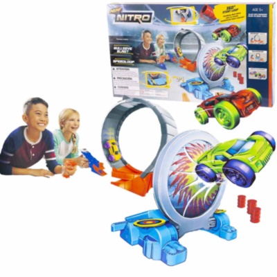 Maşina Cascador Nerf Nitro: Bullseye Blast și SpeedLoop,  | image