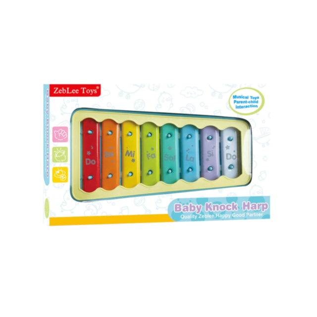 Xilofon Colorat pentru Bebeluși - ZebLee Toys