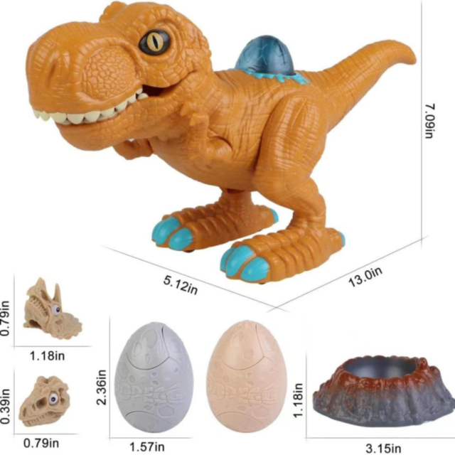 Dinozaur Interactiv cu Oul Magic - T-Rex Distractiv