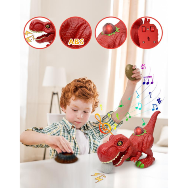 Dinozaur Interactiv cu Oul Magic - T-Rex Distractiv