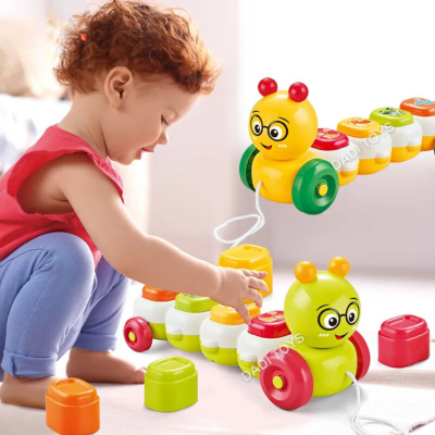 Omiduța Interactivă – Jucărie Educativă de Tras pentru Copii  | image