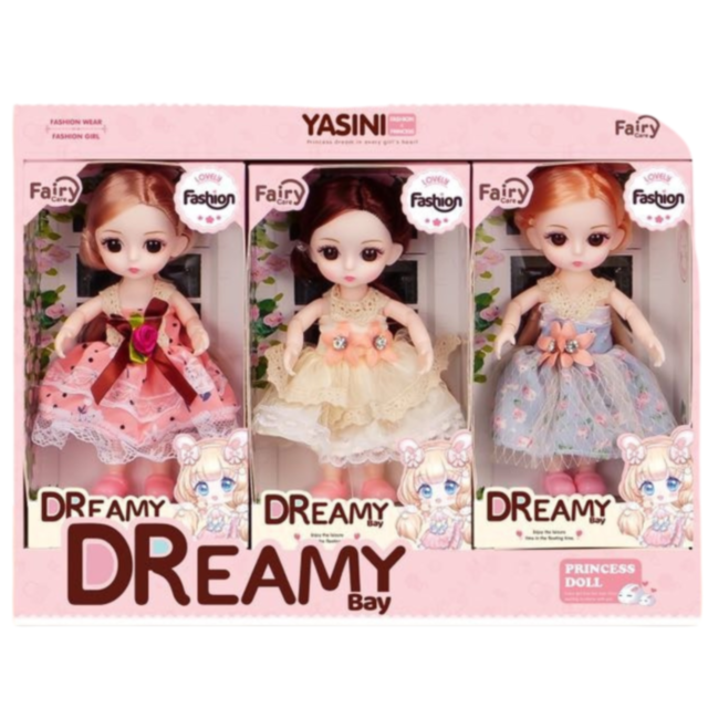 Set 3 Păpuși Dreamy Bay – Modele Fashion Aleatorii
