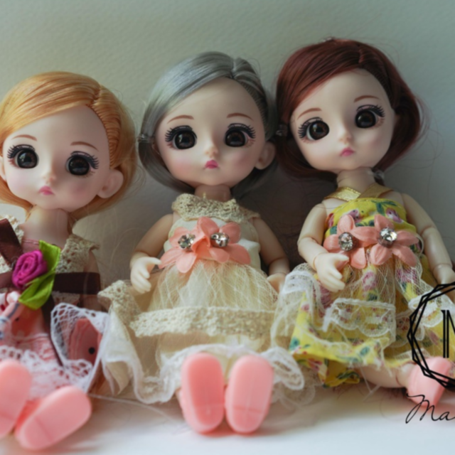 Set 3 Păpuși Dreamy Bay – Modele Fashion Aleatorii