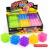 Cub squishy antistres cu biluțe moi și elastice, 12buc/set, preț pentru 1 buc.