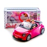 Set Barbie și Ken cu Mașină Decapotabilă, 46cm