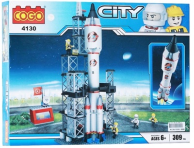 Centru de Lansare a Rachetei, Set de Construcție 309 piese | image