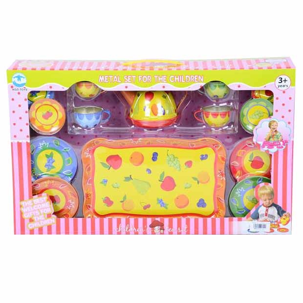 Set pentru Micul Dejun din 14 Piese, Metalic