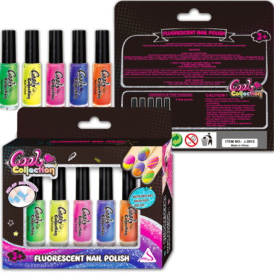 Kit 5 Oje de Unghii Fluorescente Semi-permanente | image