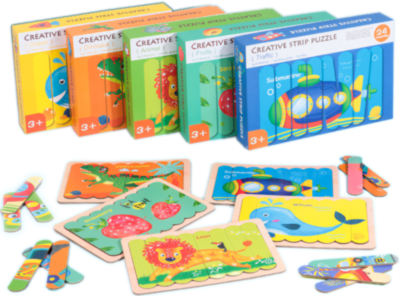 Puzzle din Bețișoare din Lemn | image