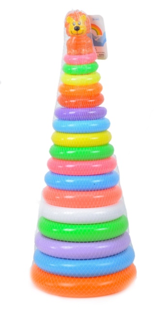 Piramida Uriașă Multicoloră, 60cm 