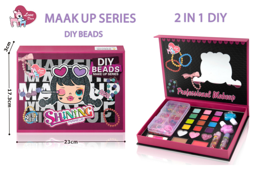 Trusa Completă de Machiaj cu Oglindă