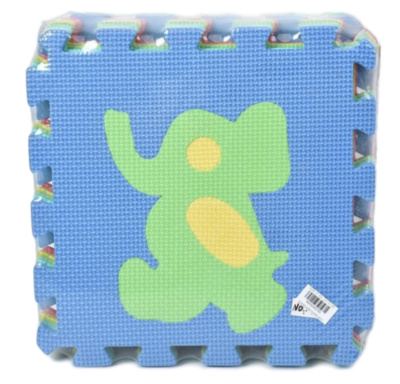 Covoraș Puzzle din Burete cu Animale, 10 Plăci | image