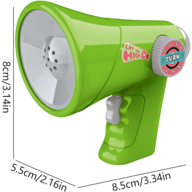 Megafon Interactiv pentru Copii cu Schimbător de Voce – 6 Efecte