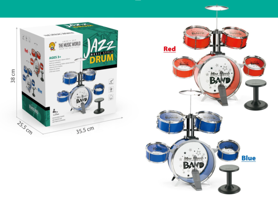 Instalație de Tobe cu Scăunel