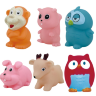 Set 7 Figurine Animăluțe Moi de Baie