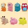 Set 7 Figurine Animăluțe Moi de Baie